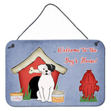 Caroline'S Treasures Dog House Collection White Boxer Cooper Wall Or Door Hanging Prints Bb2868Ds812, 8Hx12W