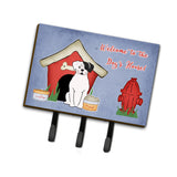 Caroline'S Treasures Dog House Collection White Boxer Cooper Leash Or Key Holder Bb2868Th68, Triple