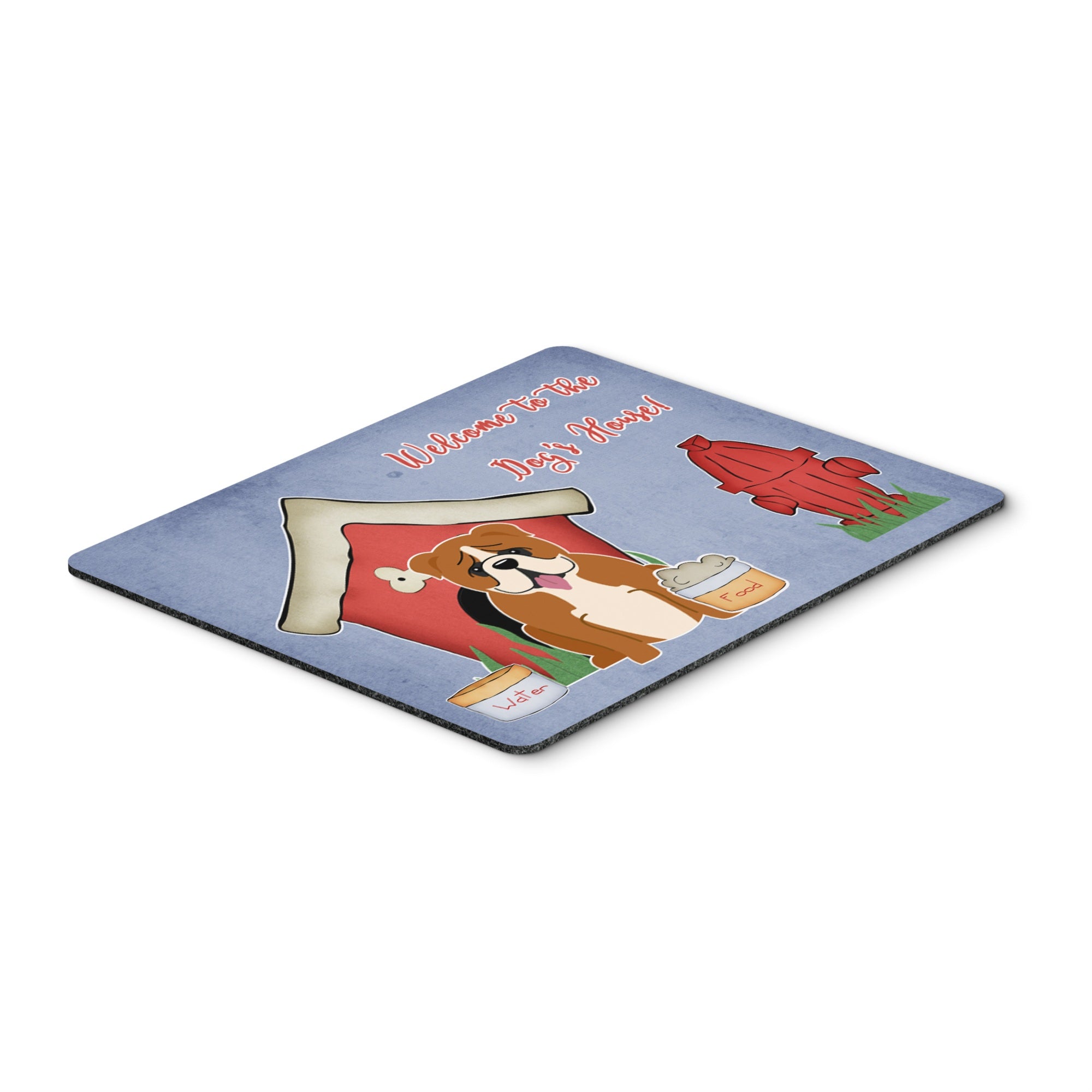 Caroline'S Treasures English Bulldog Red White Mouse Pad, Multicolor, 7.75X9.25 (Bb2874Mp)