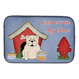 Caroline'S Treasures Bb2877Ddm Dish Drying Mat, 14 X 21, Dog House
