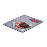 Caroline'S Treasures Dog House Collection Dachshund Black Tan Mouse Pad, Multicolor, 7.75X9.25 (Bb2886Mp)