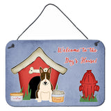 Caroline'S Treasures Dog House Collection Bull Terrier Dark Brindle Wall Or Door Hanging Prints Bb2890Ds812, 8Hx12W