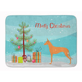 Caroline'S Treasures Pharaoh Hound Merry Christmas Tree Floor Mat, 19 X 27, Multicolor