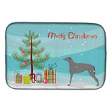 Caroline'S Treasures Scottish Deerhound Tree Dish Drying Mat, 14 X 21