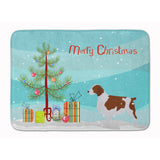 Caroline'S Treasures Welsh Springer Spaniel Christmas Tree Floor Mat, 19 X 27, Multicolor