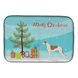 Caroline'S Treasures Greyhound Tree Dish Drying Mat, 14 X 21