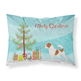Caroline'S Treasures Christmas Tree Jack Russell Terrier Merry Fabric Standard Pillowcase Bb2925Pillowcase