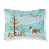 Caroline'S Treasures Christmas Tree Beagle Merry Fabric Standard Pillowcase Bb2928Pillowcase
