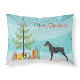 Caroline'S Treasures Christmas Tree German Pinscher Merry Fabric Standard Pillowcase Bb2931Pillowcase