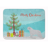 Caroline'S Treasures Spanish Water Dog Merry Christmas Tree Floor Mat, 19 X 27, Multicolor