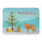 Caroline'S Treasures Caucasian Shepherd Dog Christmas Tree Floor Mat, 19 X 27, Multicolor