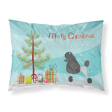 Caroline'S Treasures Christmas Tree Poodle Merry Fabric Standard Pillowcase Bb2957Pillowcase