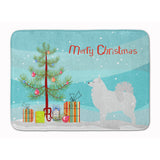 Caroline'S Treasures Samoyed Merry Christmas Tree Floor Mat, 19 X 27, Multicolor