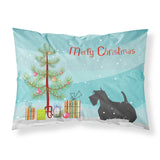 Caroline'S Treasures Christmas Tree Scottish Terrier Merry Fabric Standard Pillowcase Bb2987Pillowcase