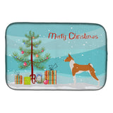 Caroline'S Treasures Basenji Tree Dish Drying Mat, 14 X 21, Multicolor