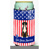 Caroline'S Treasures Bb3032Tbc Usa Greater Swiss Mountain Dog Tall Boy Hugger Cold-Beverage-Koozies, Multicolor