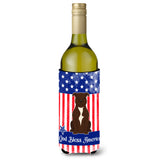 Caroline'S Treasures Bb3043Literk Staffordshire Bull Terrier Choc Wine Bottle Hugger Cold-Beverage-Koozies, 750 Ml, Multicolor