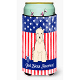 Caroline'S Treasures Bb3056Tbc Usa Soft Coated Wheaten Terrier Tall Boy Hugger Cold-Beverage-Koozies, Multicolor
