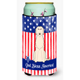Caroline'S Treasures Bb3060Tbc Patriotic Usa Irish Wolfhound Tall Boy Hugger Cold-Beverage-Koozies, Multicolor