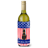 Caroline'S Treasures Bb3075Literk Usa Beauce Shepherd Dog Wine Bottle Hugger Cold-Beverage-Koozies, 750 Ml, Multicolor