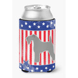 Caroline'S Treasures Usa Patriotic Kerry Blue Terrier Can Or Bottle Hugger Bb3292Cc, Can Hugger, Multicolor