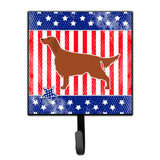 Caroline'S Treasures Iusa Patriotic Rish Setter Leash Or Key Holder Bb3293Sh4, Small, Multicolor