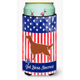 Caroline'S Treasures Iusa Patriotic Rish Setter Tall Boy Beverage Insulator Hugger, Multicolor