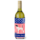 Caroline'S Treasures Usa Patriotic English Pointer Wine Bottle Beverage Insulator Hugger, 750 Ml, Multicolor