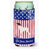 Caroline'S Treasures Usa Patriotic English Pointer Tall Boy Beverage Insulator Hugger, Multicolor