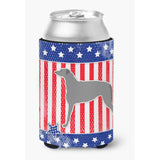 Caroline'S Treasures Usa Patriotic Scottish Deerhound Can Or Bottle Hugger Bb3296Cc, Can Hugger, Multicolor