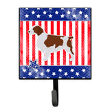 Caroline'S Treasures Usa Patriotic Welsh Springer Spaniel Leash Or Key Holder Bb3300Sh4, Small, Multicolor