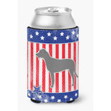 Caroline'S Treasures Usa Patriotic Irish Wolfhound Can Or Bottle Hugger Bb3303Cc, Can Hugger, Multicolor