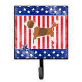 Caroline'S Treasures Usa Patriotic Beagle Leash Or Key Holder Bb3310Sh4, Small, Multicolor