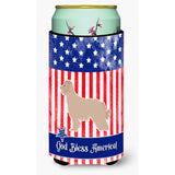 Caroline'S Treasures Usa Patriotic Pyrenean Shepherd Beverage Insulator Hugger, Tall Boy, Multicolor
