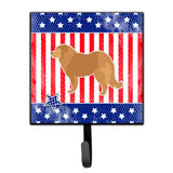 Caroline'S Treasures Usa Patriotic Caucasian Shepherd Dog Leash Or Key Holder Bb3325Sh4, Small, Multicolor