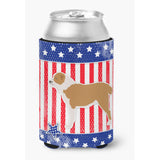 Caroline'S Treasures Usa Patriotic Central Asian Shepherd Dog Can Or Bottle Hugger Bb3328Cc, Can Hugger, Multicolor