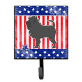 Caroline'S Treasures Usa Patriotic Affenpinscher Leash Or Key Holder Bb3348Sh4, Small, Multicolor