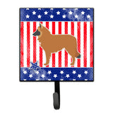 Caroline'S Treasures Usa Patriotic Belgian Shepherd Leash Or Key Holder Bb3361Sh4, Small, Multicolor