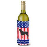 Caroline'S Treasures Usa Patriotic Rottweiler Wine Bottle Beverage Insulator Hugger, 750 Ml, Multicolor