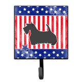 Caroline'S Treasures Usa Patriotic Scottish Terrier Leash Or Key Holder Bb3369Sh4, Small, Multicolor