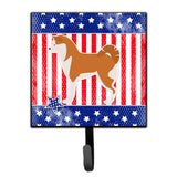 Caroline'S Treasures Usa Patriotic Akita Leash Or Key Holder Bb3372Sh4, Small, Multicolor
