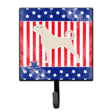 Caroline'S Treasures Usa Patriotic Anatolian Shepherd Leash Or Key Holder Bb3377Sh4, Small, Multicolor