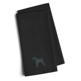Caroline'S Treasures Bb3392Bktwe Kerry Blue Terrier Black Embroidered Kitchen Towel (Set Of 2), 28 H X 19 W, Multicolo