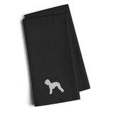 Caroline'S Treasures Bb3394Bktwe Bedlington Terrier Black Embroidered Kitchen Towel (Set Of 2), 28 H X 19 W, Multicolo