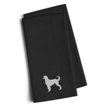 Caroline'S Treasures Bb3406Bktwe Afghan Hound Black Embroidered Kitchen Towel (Set Of 2), 28 H X 19 W, Multicolor
