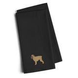 Caroline'S Treasures Bb3440Bktwe Brussels Griffon Black Embroidered Kitchen Towel (Set Of 2), 28 H X 19 W, Multicolor,