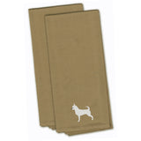 Caroline'S Treasures Bb3450Tntwe Chihuahua Tan Embroidered Kitchen Towel (Set Of 2), 28 X 19, Multicolor