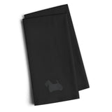 Caroline'S Treasures Bb3469Bktwe Scottish Terrier Black Embroidered Kitchen Towel (Set Of 2), 28 H X 19 W, Multicolor,