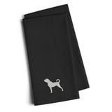 Caroline'S Treasures Bb3477Bktwe Anatolian Shepherd Black Embroidered Kitchen Towel (Set Of 2), 28 H X 19 W, Multicolo