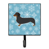 Caroline'S Treasures Winter Snowflake Dachshund Leash Or Key Holder Bb3482Sh4, Small, Multicolor